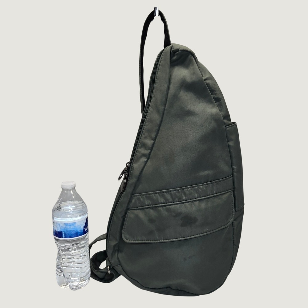 Ameribag Sling Crossbody Medium Heathy Back Olive Green Nylon Gorpcore Utility